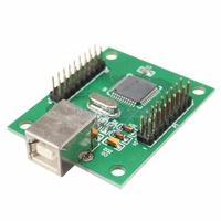 Adaptador convertidor USB de 2 jugadores PCB Jamma 2 Joystick Arcade botones Arcade máquina codificador de teclado