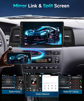 Android Carplay GPS Player, kepala Unit layar sentuh Stereo 2005-2012 untuk Toyota Corolla layar terpisah DSP Audio Video