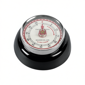 Zassenhaus Kitchen <b>Timer</b> 55 Min Retro Style Black Base - Product Image 2