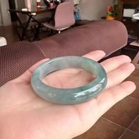 Bracelet en quartzite jade vert glacé naturel, motif floral flottant, élégant pour femme, bijou cadeau pour fête, vente en gros