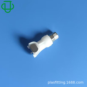 Conector de Manguera de Sujeción Rápida Serie L de la Colección JU, 14OD38 OD, Abrazadera de Plástico para Uso Médico, Alimentario e Industrial - Product Image 3