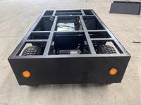 Mini minivan plana eléctrica de doble copa de tres ruedas, coche de pasajeros RHD para transporte de carro de carga, ejes de hélice de cuatro ruedas