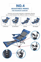 Chaise Pliante Portable d'Extérieur pour Camping, Pêche, Plage et Repas – Idéale pour la Détente et le Confort