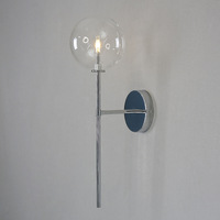 Lampe murale créative bulle de savon minimaliste nordique, applique murale décorative en verre de luxe léger pour chambre à coucher et salon, transfrontalière