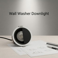 9 - 15 W Module d'éclairage respectueux de l'environnement Led Wall Washer Illuminated Wall Effect Wall Grazer Downlight pour galeries d'art