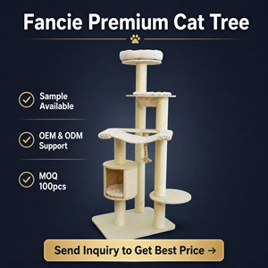 <span class=keywords><strong>Arbre</strong></span> <span class=keywords><strong>à</strong></span> <span class=keywords><strong>chat</strong></span> multi-niveaux en bois massif <span class=keywords><strong>scandinave</strong></span>, corde en sisal naturel, 5 niveaux, meubles pour animaux de compagnie écologiques et durables, maison moderne - Product Image 6