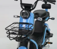 Bicicleta Eléctrica Urbana en Oferta con Motor Trasero en el Eje, Cuadro de Acero al Carbono, Motor sin Escobillas de 7 Velocidades