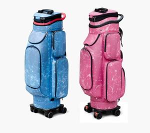 Tas <span class=keywords><strong>Golf</strong></span> serbaguna untuk pria, tas tur troli <span class=keywords><strong>Golf</strong></span> bergaya dengan saku aksesori tas perjalanan <span class=keywords><strong>Golf</strong></span> - Product Image 4