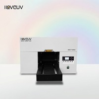 Imprimante UV à plat A3 haute efficacité, machine d'impression numérique à jet d'encre multifonctionnelle de bureau pour coques de téléphone, tasses, acrylique et plastique