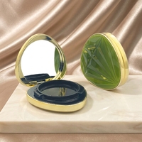 Étui de luxe vide en forme de diamant pour coussin d'air, emballage vide pour crème BB/CC, conteneur vide pour blush, étui pour fond de teint coussin