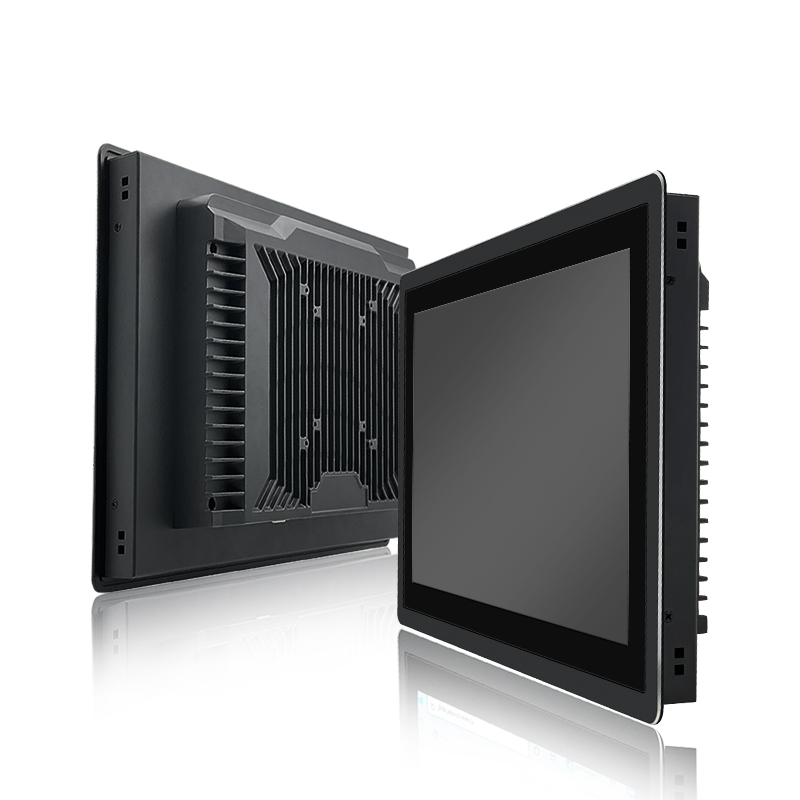15.6 Inch Pure Flat Industrial Capacitive Touch Monitor with Aluminum Alloy Frame for Embedded Wall Mount