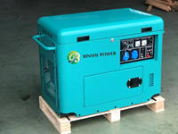 Générateur diesel silencieux refroidi par eau 500 kVA 550 kVA 100 200 300 400 450 600 625 450 150 kVA Prix d'usine 50 Hz