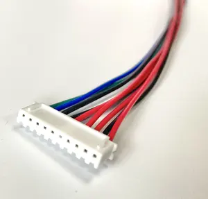 Rakitan kabel listrik kustom pabrik untuk mobil sepeda motor JST XH ZH SH 2/3/4/5/6/7/8/9/10 Pin nilon warna-warni - Product Image 3