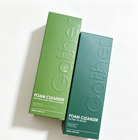 Cajas de Cartón Blancas Plegables para Empaque de Cosméticos y Cuidado de la Piel, Impresión Personalizada con Logotipo en Relieve