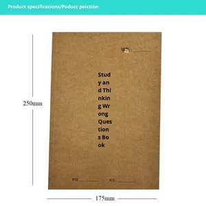 <span class=keywords><strong>Libro</strong></span> di esercizi con <span class=keywords><strong>domande</strong></span> sbagliate per studenti <span class=keywords><strong>delle</strong></span> scuole medie e superiori, collezione di errori, regalo con copertina termica - Product Image 2