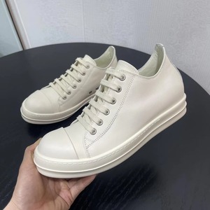 Brand Shoes Designer Brand Men's Casual Shoes Genuine Leather Lace-Up Low-Top Thick-Soled Walking Shoes for Autumn Season - Product Image 4