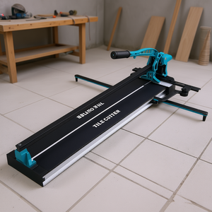 Tagliapiastrelle Manuale Industriale da 48 Pollici (1,2 m) con Binario Singolo per Taglio a 90 Gradi di Piastrelle in Ceramica fino a 10 mm di Spessore - Product Image 2