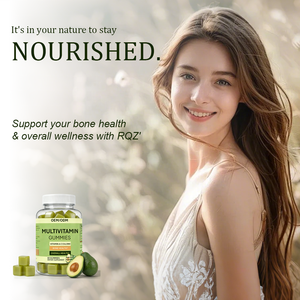 Avocado smaak volwassen multivitamine gummies (A C D Zink) 60 stuks Dagelijkse voedingsstof voor bot- en spijsverteringsondersteuning 2 per portie | - Product Image 5