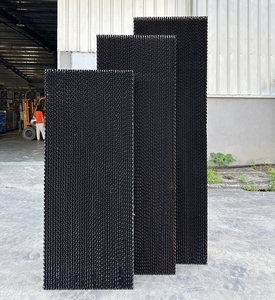 แผ่นทำความเย็นรังผึ้งกระดาษคราฟท์สีดำรุ่นใหม่ HME H03 ช่วยลดต้นทุนการระบายความร้อนในฟาร์มได้มาก ขนาด 1800x600x150 มม. จากเวียดนาม - Product Image 1