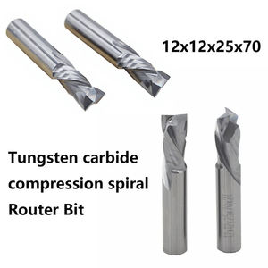 Fresa de Precisión en Espiral para Madera, Ideal para Máquinas CNC y Herramientas de Carpintería - Product Image 1