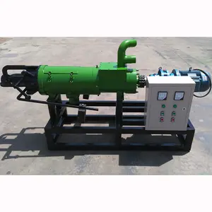 pig chicken horse manure fertilizer dryer making machine manur solid liquid separator cow dung dewatering processing machine