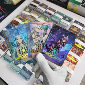 Carte <span class=keywords><strong>da</strong></span> Gioco Personalizzate con Stampa Olografica, Carte Collezionabili TCG, Carte <span class=keywords><strong>Anime</strong></span> con Stampa Personalizzata - Product Image 3