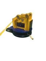 Elevador Magnético de Alta Densidad con Motor Hidráulico Cuadrado, 18-35t, para Excavadoras de Construcción, Recogida de Residuos Metálicos y Mineral de Hierro