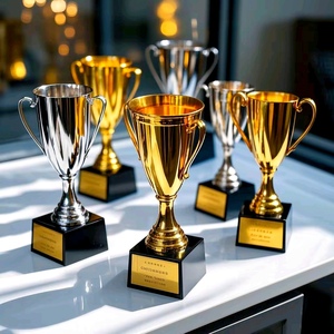 Hot tùy chỉnh 3D mô hình <span class=keywords><strong>in</strong></span> màu mạ điện đồ chơi Trophy đồ trang trí cho phòng khách - Product Image 2