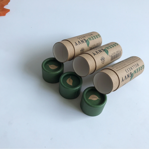 หลอดกระดาษคราฟท์พิมพ์ลายตามสั่ง บรรจุภัณฑ์กระดาษรีไซเคิลได้สำหรับเครื่องสำอาง ลิปสติก และผลิตภัณฑ์ระงับกลิ่นกาย - Product Image 5