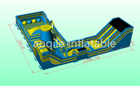 Meilleure vente Pvc gonflable eau aventure parcours d'obstacles plate-forme gonflable parc d'attractions