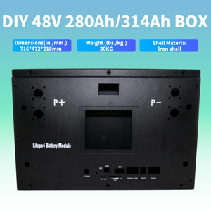 Caja de Batería Lifepo4 Apilable para Kit DIY AWT 48V con BMS/JK/V19, 15kWh 16kWh 51.2V 300Ah 314Ah 280Ah, Stock UE Polonia - Product Image 5