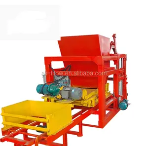 building construction projects automatic crushed stone interlocking block making machine in kenya