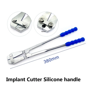 Alicates de corte de alambre grande de acero inoxidable, cortador Kirschner, mango de silicona, instrumento de cirugía ortopédica - Product Image 2