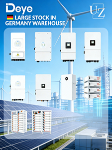 Stock DE LA UE Inversor híbrido 5kw 50kw Sistema de energía solar Trifásico de alto voltaje Almacenamiento en el hogar para protección Deye IP65 - Product Image 6