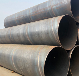 Tuyau en acier au carbone soudé en spirale ERW SSAW <span class=keywords><strong>ISAW</strong></span> de grand diamètre (219 mm-3000 mm) pour les travaux d'assainissement public - Product Image 1