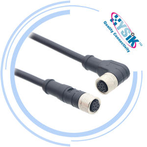 Kabel Transmisi Data M8 8-Core Female Straight to Open End - Product Image 6
