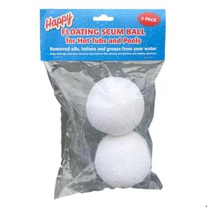 ฟองน้ำดูดซับน้ำมันสำหรับสระว่ายน้ำและอ่างน้ำร้อน GREEN White Scum Balls  ไม่ก่อให้เกิดการกัดกร่อน ขนาด 70-80 มม. 6 กก./ตร.ม. กำลังดูดซับสิ่งสกปรกได้ดี - Product Image 1