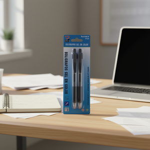 MNJ Gel Pens 0.7mm Blue For Office And School 2Pcs Pack - Product Image 2