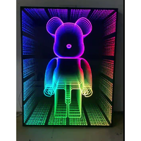 Boîte à lumière LED en acrylique personnalisée Enseigne lumineuse en PVC pour les événements de fête de mariage et l'utilisation du bureau/magasin de détail