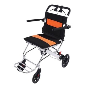 Folding Wheelchair Aluminum Alloy 85x50x50cm Lightweight Portable <b>For</b> <b>Elderly</b> Disabled <b>Mobility</b> Aid - Product Image 2
