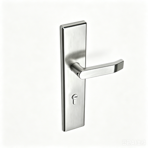 Serrure d'entrée anti-rouille en <span class=keywords><strong>inox</strong></span> avec triple pêne dormant, quincaillerie de sécurité professionnelle pour porte d'entrée, ensemble de poignée de serrure mécanique à mortaise - Product Image 1