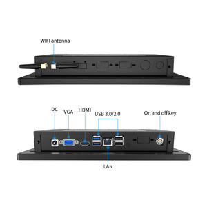 5MP một mắt nhận dạng khuôn mặt treo tường 10.1 inch bảng điều khiển công nghiệp PC wifi Phụ kiện Máy tính công nghiệp phụ kiện - Product Image 3