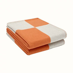 Manta de tiro de lana, hecha a mano colcha de punto, funda de sofá cálida para invierno, decoración de lujo para <span class=keywords><strong>el</strong></span> hogar - Product Image 4