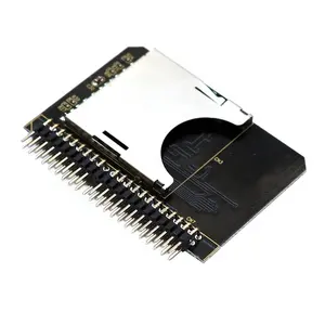 SD IDE 2.5 "44 Pin adaptörüne SDHC/SDXC/MMC, IDE 2.5 inç 44pin erkek dönüştürücü kart dizüstü PC için sıcak