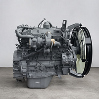 Ensemble moteur diesel SCDC authentique 4HK1 turbocompressé et avec refroidisseur intermédiaire, 24V Common Rail, pour remplacement de camion 700P