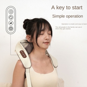 Nuevo Masajeador Multifuncional para Cuello y Hombros, Masaje de Vértebras Cervicales y Trapecio, Compresa Caliente - Product Image 4