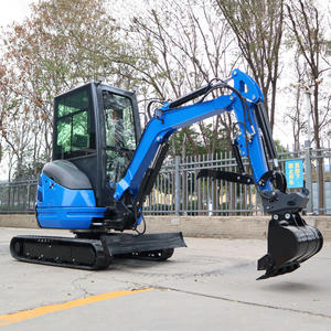 3Ton 2Ton Escavadeira Forte Epa CE Engine Diesel Digger <span class=keywords><strong>Crawler</strong></span> Mini Escavadeira Com Balde - Product Image 3