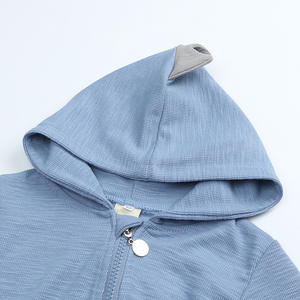 BOTTCOOLA Custom New Born Baby Romper Wholesale Clothes <strong>Dinosaur</strong> Hooded Pajamas Cotton <strong>Onesie</strong> Jumpsuit With Zip for <strong>Kid</strong> Girl Boy - Product Image 3