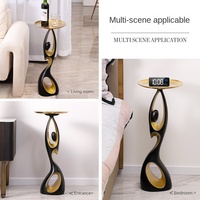 Grande table basse moderne et luxueuse en résine Décorations pour la maison en corde pour le salon Pendaison de crémaillère Nouveau modèle de cadeau pour la maison