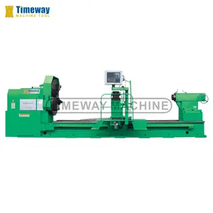 1800Mm Swing Phong Cách Mới Ngang Heavy Duty CNC Tornos Đối Với Hội Thảo